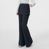 VEEMIX_Gray_Layered_Look_Straight_Leg_Drawstring_High_Waist_Women&