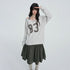 VEEMIX_Print_Halter_Neck_Fake_Two_Piece_Long_Sleeve_Women&
