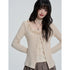 VEEMIX_Sweet_Lace_Button_Faux_Two_Piece_Round_Neck_Women&