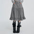 VEEMIX_Vintage_Washed_Grey_Denim_Pleated_Ruffle_A_Line_Women&