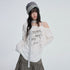 VEEMIX_White_Asymmetric_Shoulder_Pleated_Print_Loose_Fit_Women&