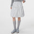 VEEMIX_White_Polka_Dot_Ruched_Bubble_Hem_Loose_Fit_Women&