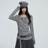 VEEMIX_White_Star_Striped_Print_Sweet_Slim_Fit_Women&