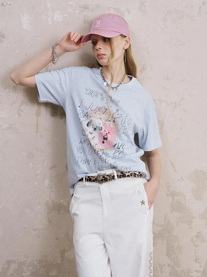 Vintage Cartoon Puppy Tee