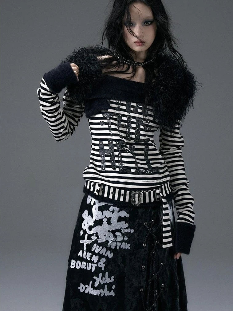 Vintage Faux Fur Scarf Warm Eco-Friendly Shearling Collar