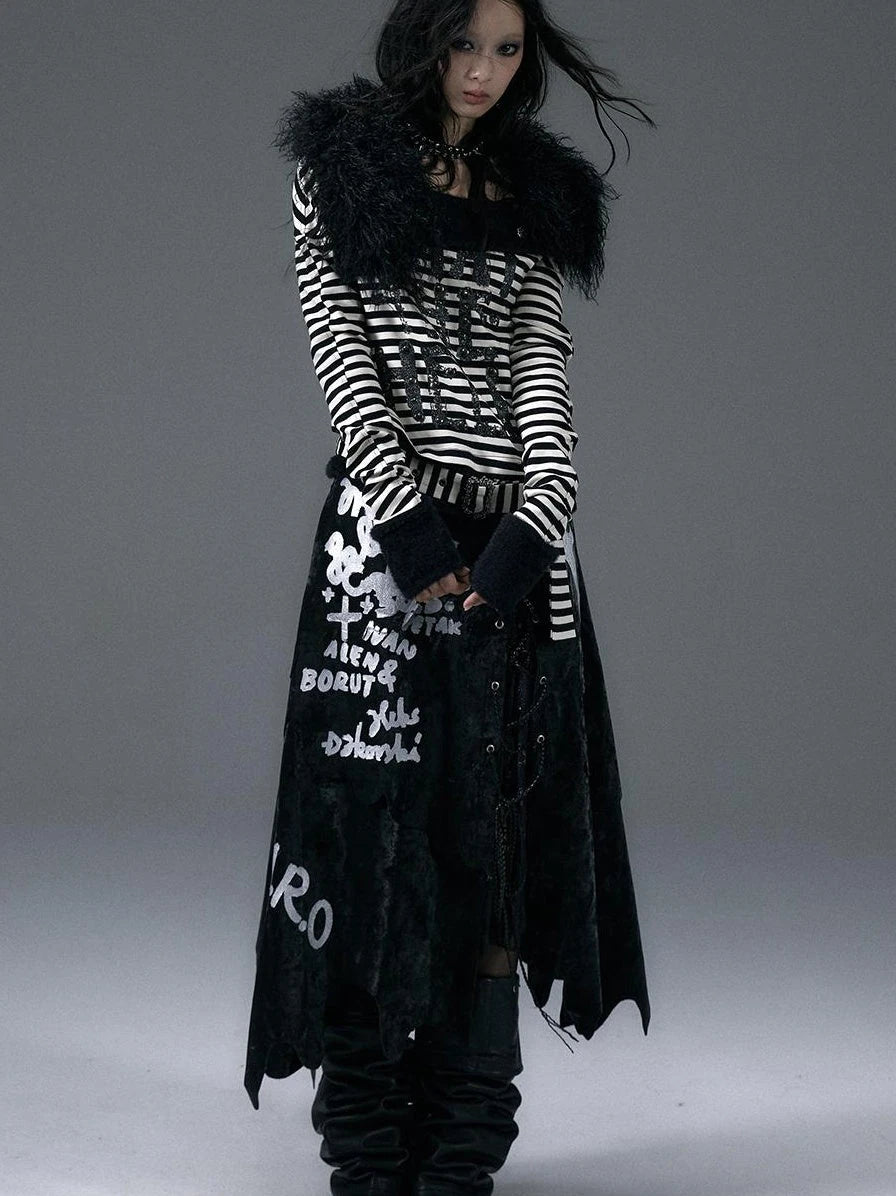 Vintage Faux Fur Scarf Warm Eco-Friendly Shearling Collar