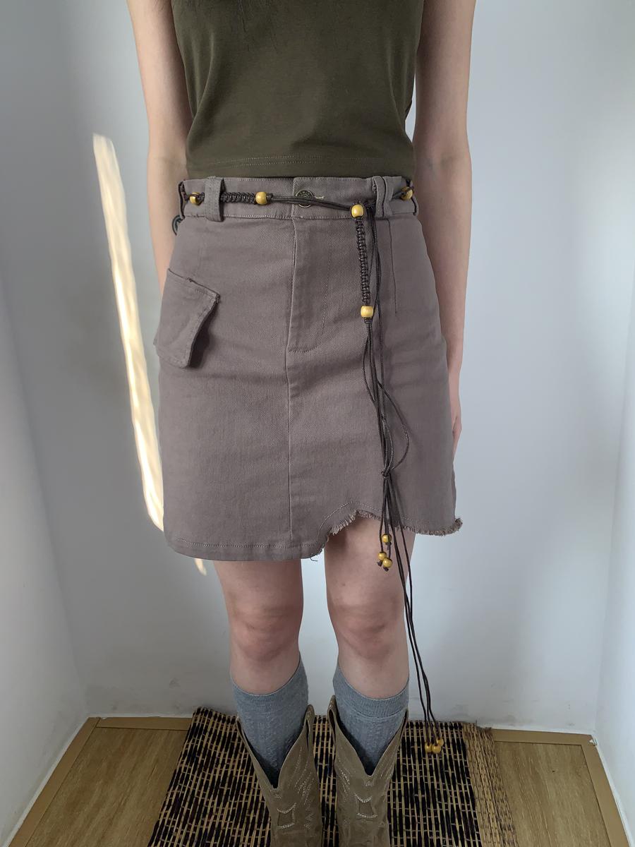 ang project Vintage Handwoven Belt Chain For Women&