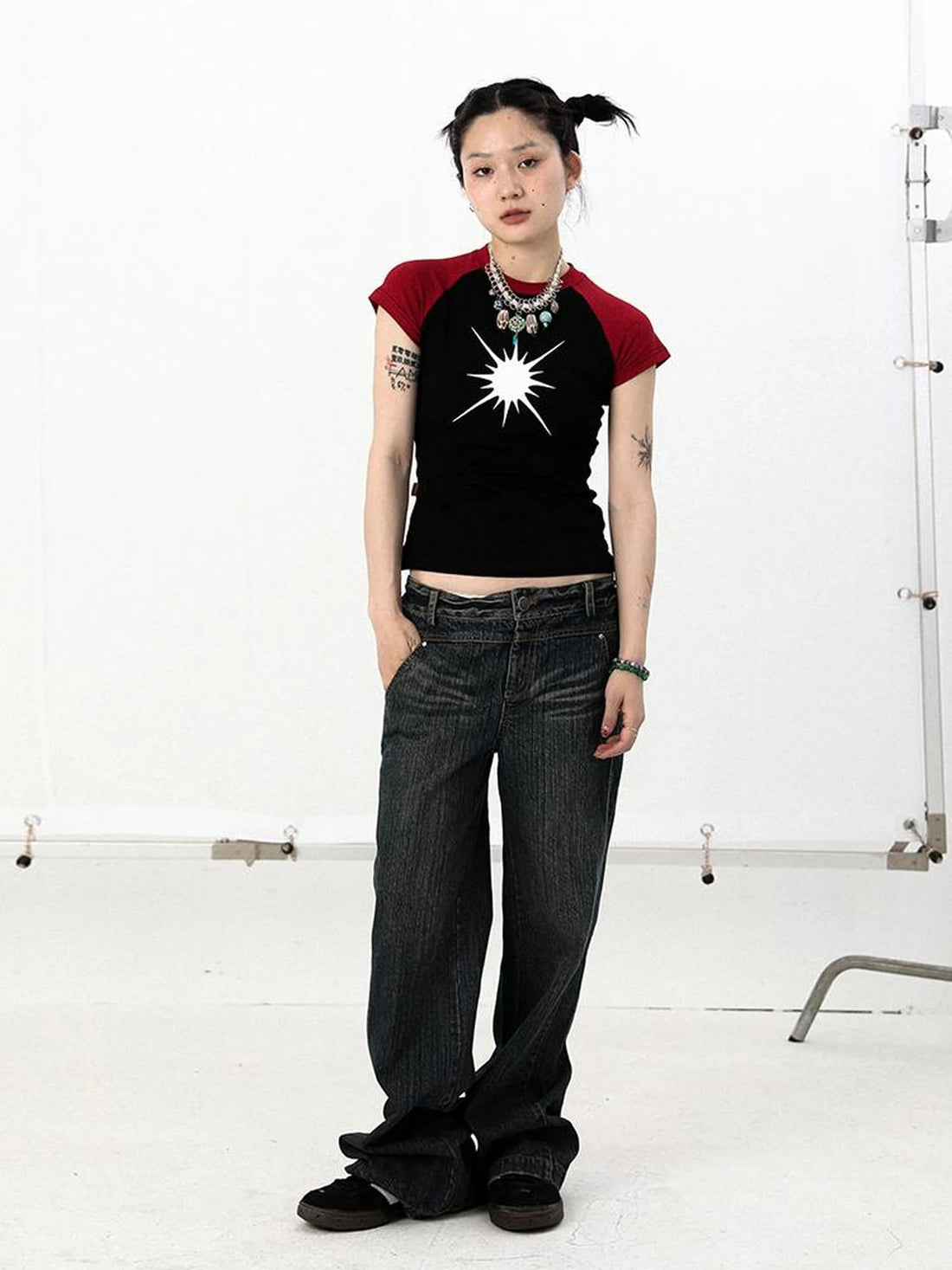 Vintage Mercury Tee 2 0 Patchwork Unisex Summer Top