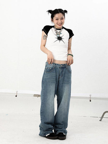 Vintage Mercury Tee 2 0 Patchwork Unisex Summer Top