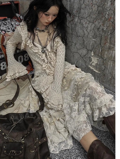 Vintage Punk Shoulder Bag With Chains &amp; Studs For Women