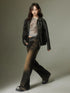 Vintage Washed High Street Wide Leg Jeans