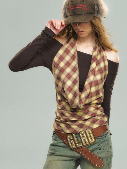 Vintage Wool Baseball Cap Winter Warm Christmas Hat For Women