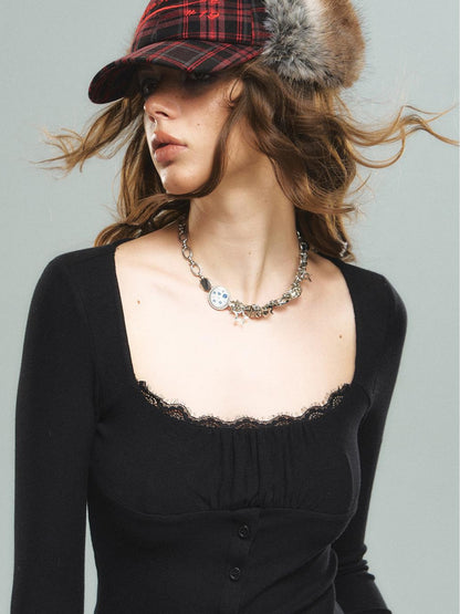 STRIKE A POSE Vintage Wool Baseball Cap Winter Warm Christmas Hat For Women