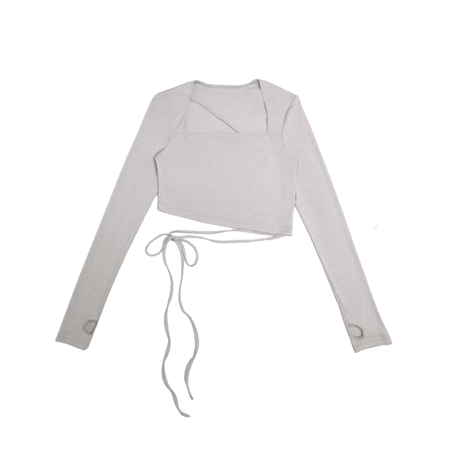 Virtual_Orbit_Asymmetric_Gray_Knit_Top_With_Waist_Tie_MISSTT