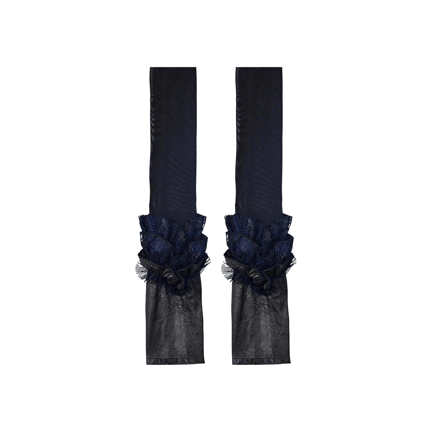 Virtual_Orbit_Black_Blue_Punk_Ruffle_Glitter_Lace_Mesh_Women&