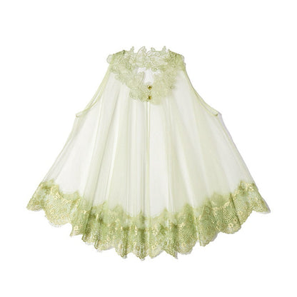 Virtual_Orbit_Butterfly_Sheer_Layered_Openwork_Sleeveless_High_Neck_Women&
