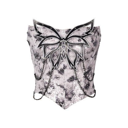 Virtual_Orbit_V-neck_Cyber_Butterfly_Chain_Corset_Top_MISSTT