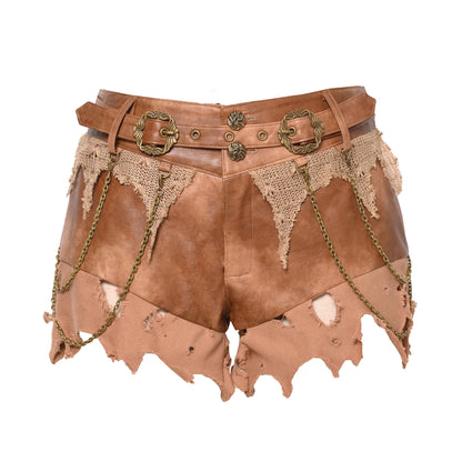 Virtual_Orbit_Vintage_Distressed_Leather_Low_Rise_Shorts_MISSTT