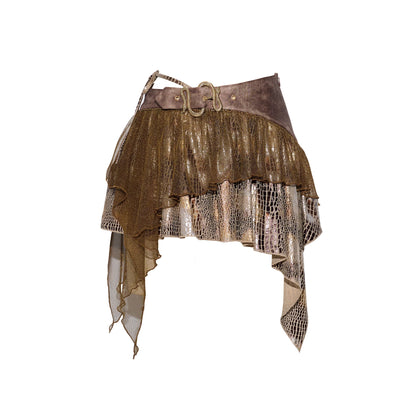 Virtual_Orbit_Vintage_Snake_Print_Asymmetrical_Low_Waist_Skirt_MISSTT