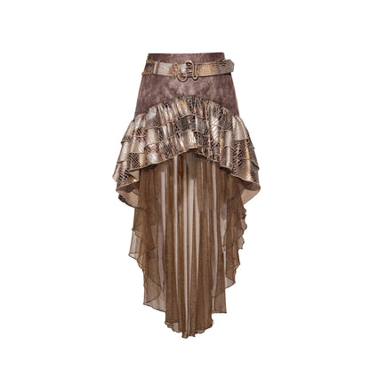 Virtual_Orbit_Vintage_Snake_Scale_Ruins_Low_Waist_Skirt_MISSTT