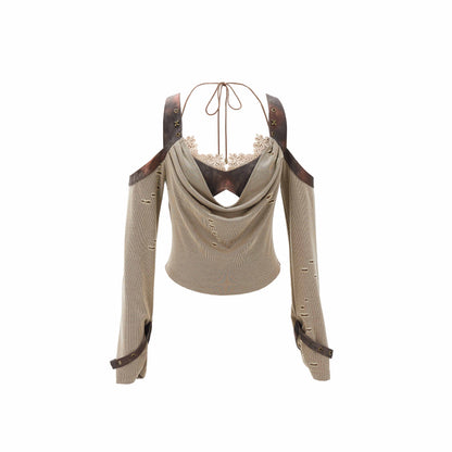 Virtual_Orbit_Y2k_Wasteland_Draped_Neck_Knit_Women&