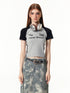 Vone_SheeE_American_Retro_Color_Block_Letter_Print_Short_Sleeve_Slim_Fit_Women&