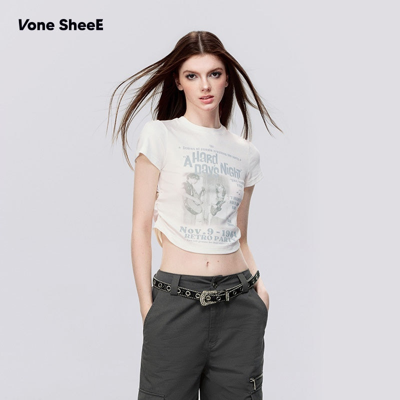 Vone_SheeE_American_Retro_Ruched_Print_Pocket_Women&