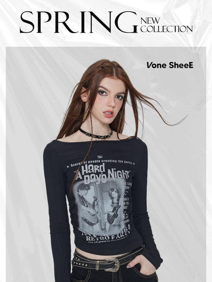 Vone SheeE Brown Print Slim Fit Women&