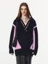 Vone_SheeE_Brushed_Color_Block_V-neck_Polo_Women&