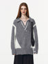 Vone_SheeE_Brushed_Color_Block_V-neck_Polo_Women&