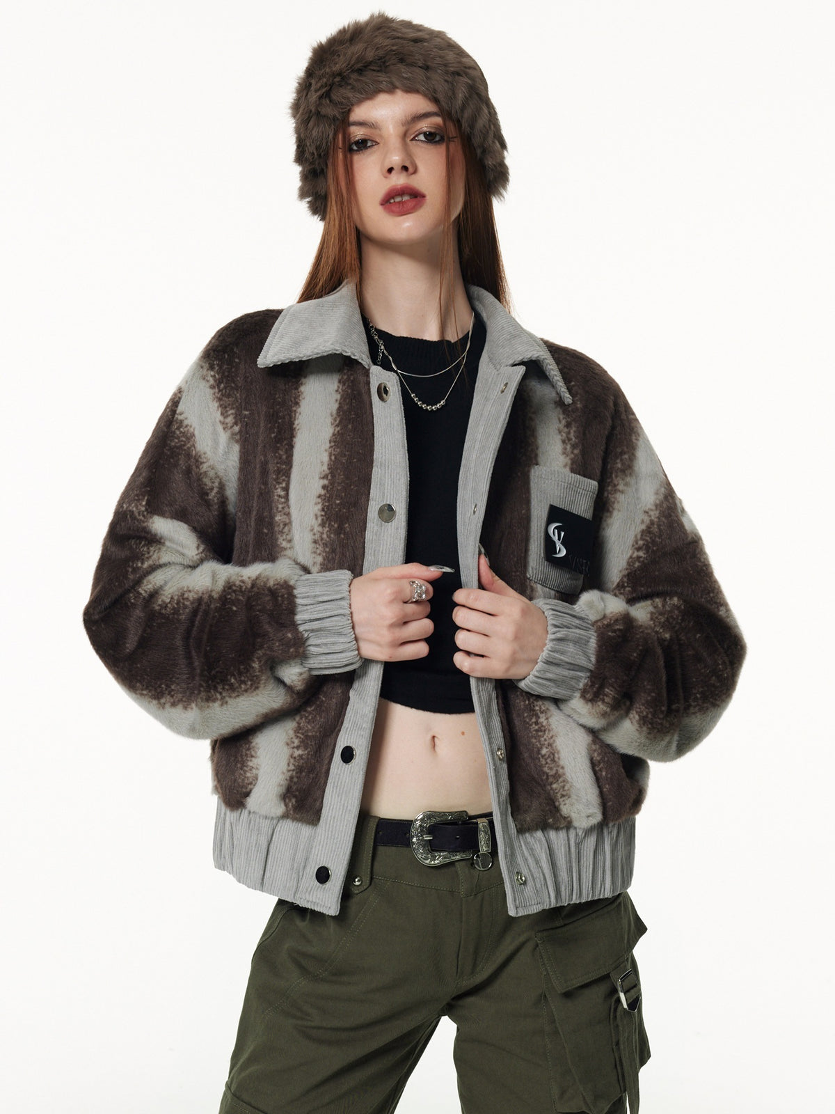 Vone_SheeE_Color_Block_Ombre_Striped_Plush_Women&
