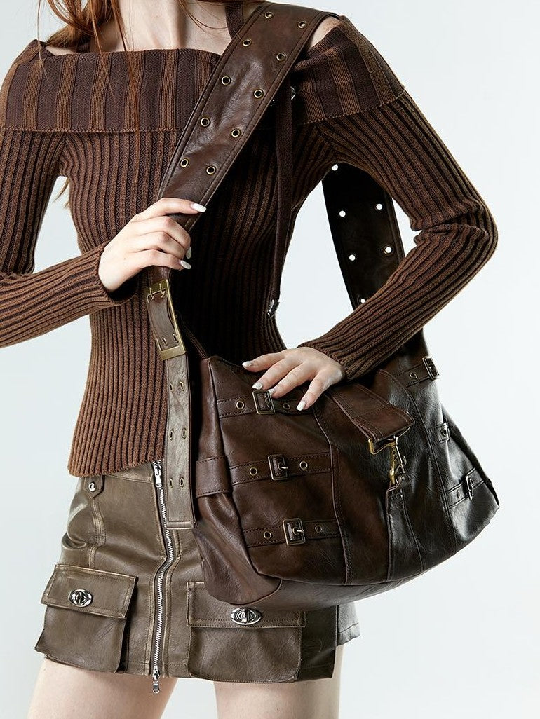 Vone SheeE Color Block Wide Strap Modern Women&