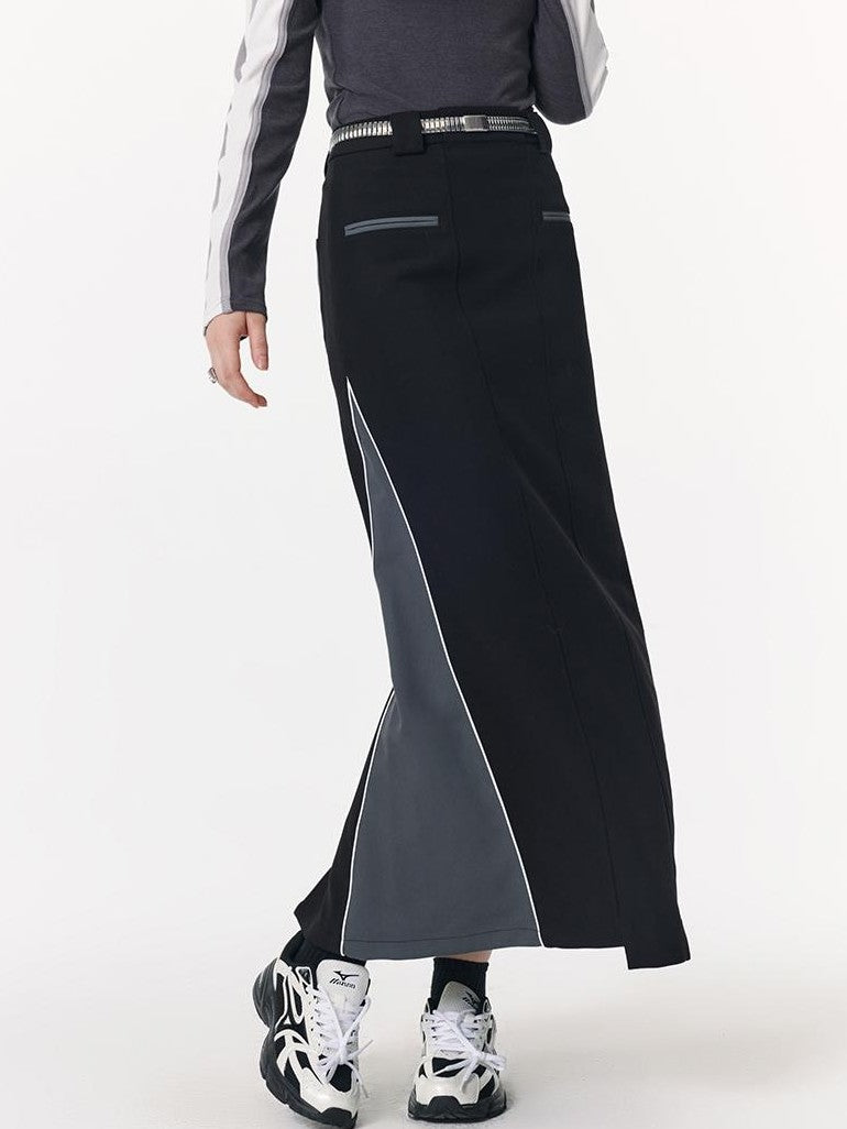 Vone SheeE Colorblock Patchwork Sporty Straight Women&
