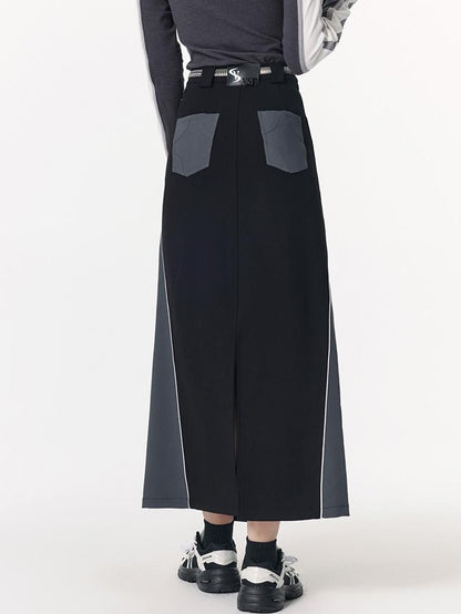 Vone SheeE Colorblock Patchwork Sporty Straight Women&