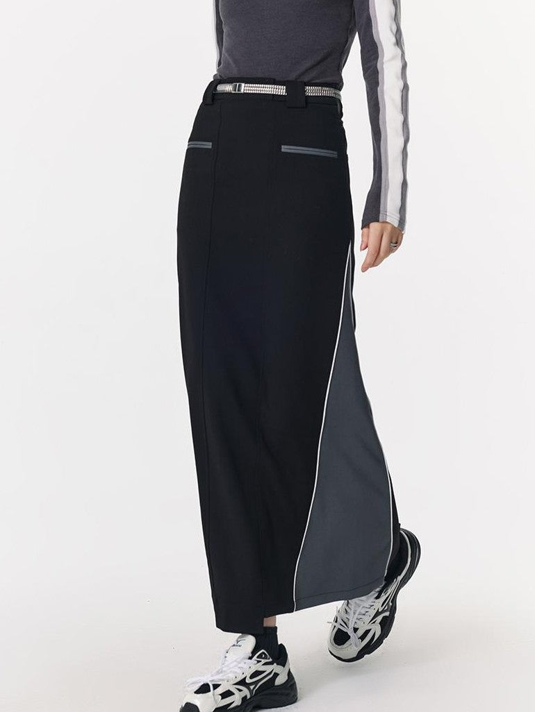 Vone SheeE Colorblock Patchwork Sporty Straight Women&