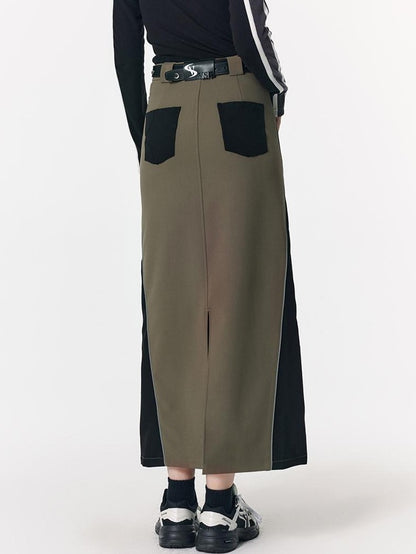 Vone SheeE Colorblock Patchwork Sporty Straight Women&