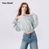 Vone_SheeE_Off_Shoulder_Bow_Long_Sleeve_Cropped_Loose_Cotton_Women&