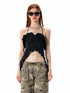 Vone_SheeE_Ruffled_Denim_Bow_Cropped_Slim_Fit_Women&