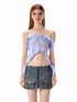 Vone_SheeE_Ruffled_Denim_Bow_Cropped_Slim_Fit_Women&