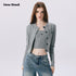 Vone_SheeE_Slim_Fit_Cropped_Long_Sleeve_Knit_Cardigan_Solid_Women&