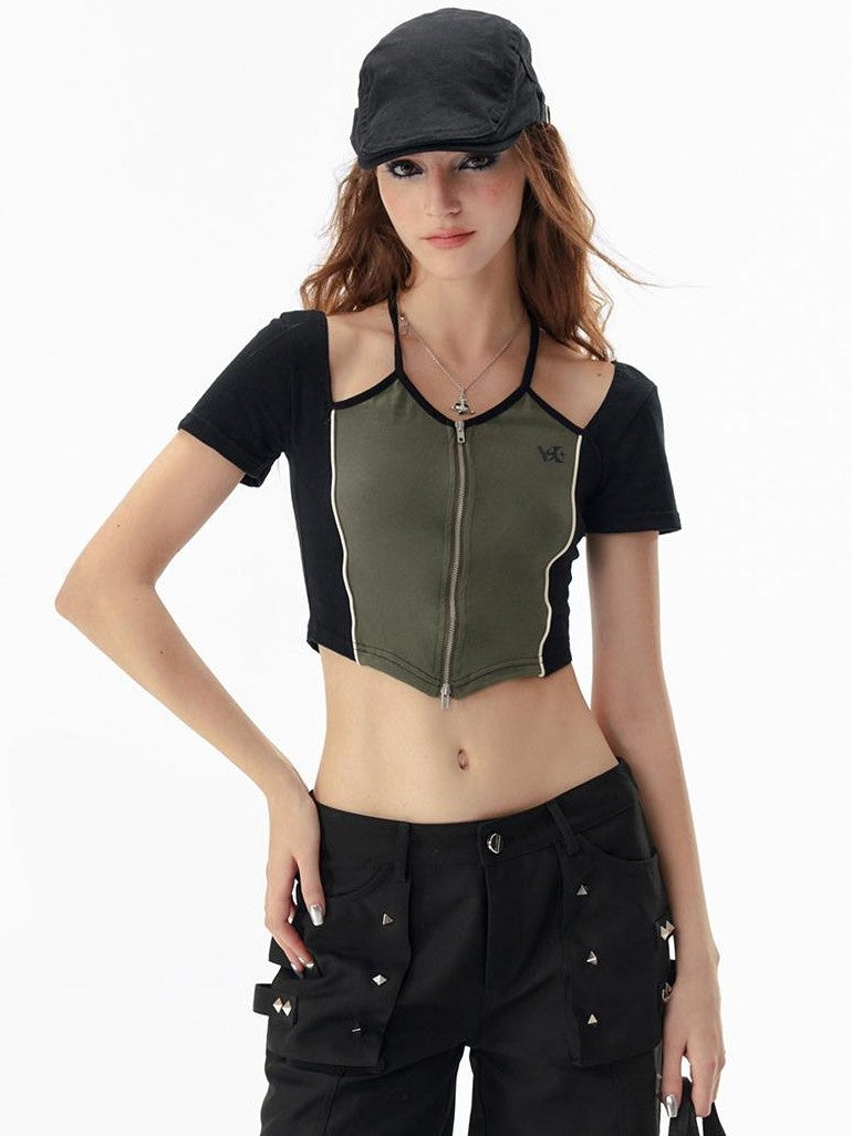 Vone SheeE Solid Color Slim Fit Short Sleeve Women&