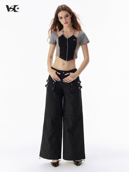 Vone SheeE Solid Color Slim Fit Short Sleeve Women&