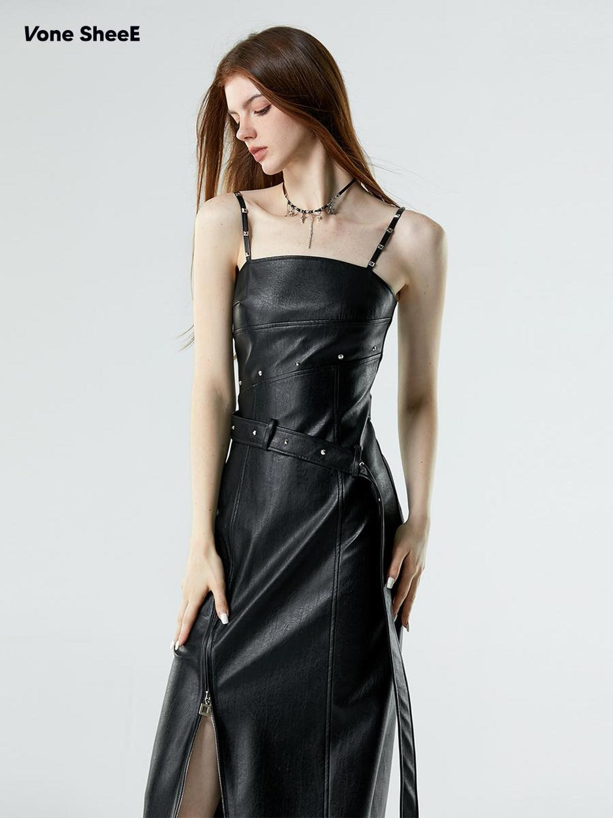 Vone SheeE Solid Color Y2k Spicy Girl Slim Fit Sleeveless Women&
