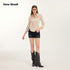 Vone_SheeE_Striped_Slim_Fit_Waist_Cinched_Polo_Collar_Long_Sleeve_Women&