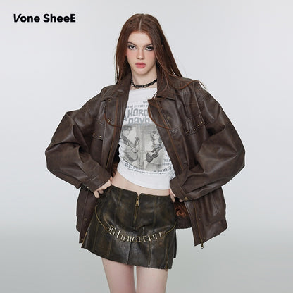 Vone_SheeE_Studded_Cropped_American_Retro_Women&