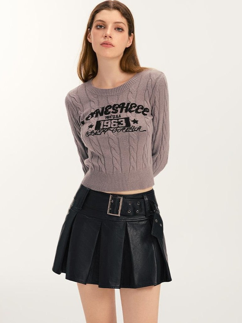 Vone SheeE Vintage Distressed Pleated A Line Women&