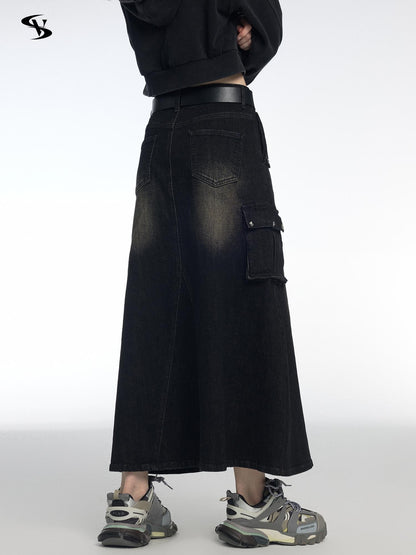 Vone SheeE Vintage Studded A Line Mid Length Women&