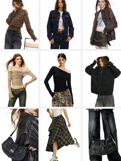 Vone SheeE Vintage Studded A Line Mid Length Women&