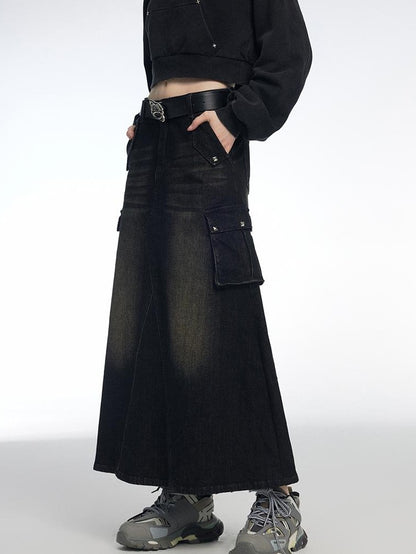 Vone SheeE Vintage Studded A Line Mid Length Women&