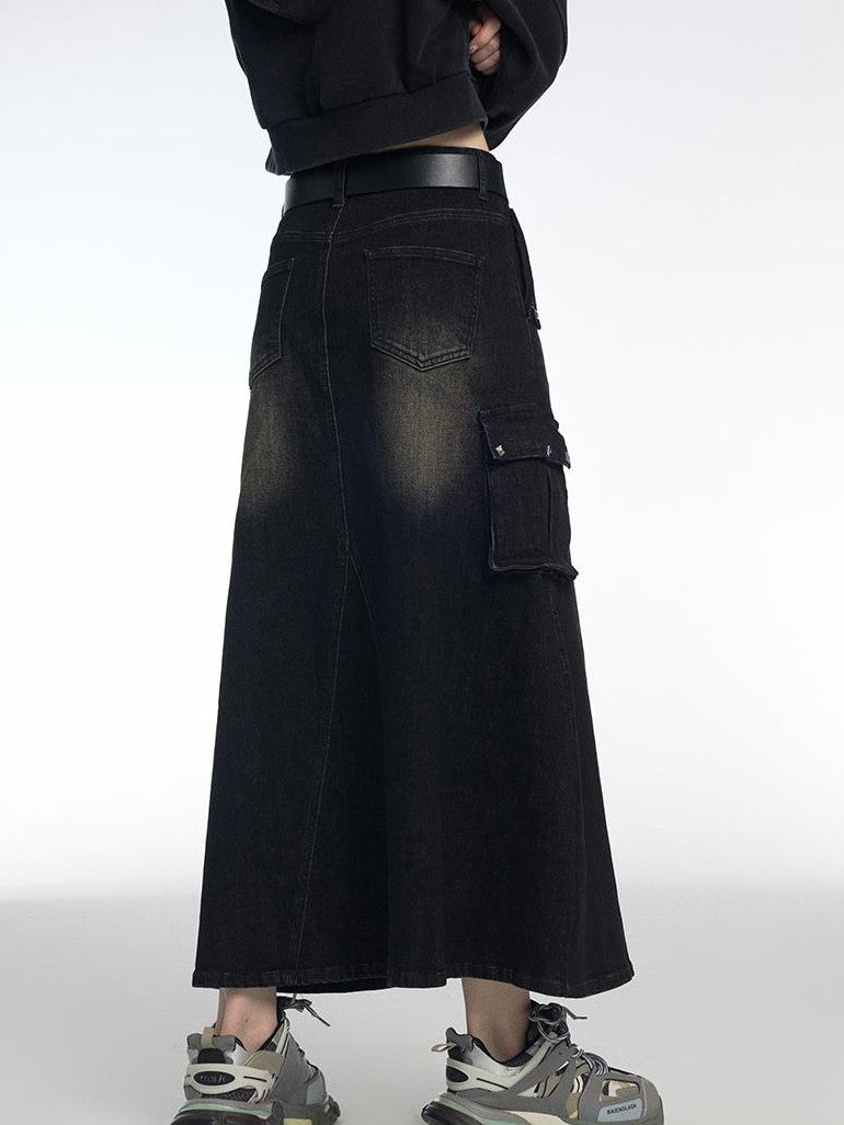 Vone SheeE Vintage Studded A Line Mid Length Women&